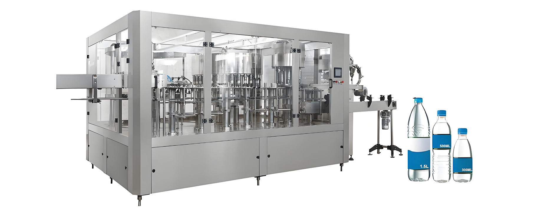 CGF系列冲瓶、灌装、封盖三合一体机