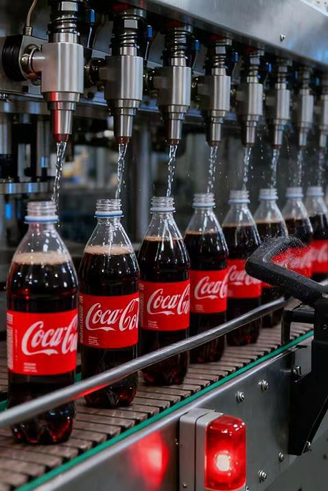 可乐、雪碧、苏打水等含气饮料行业